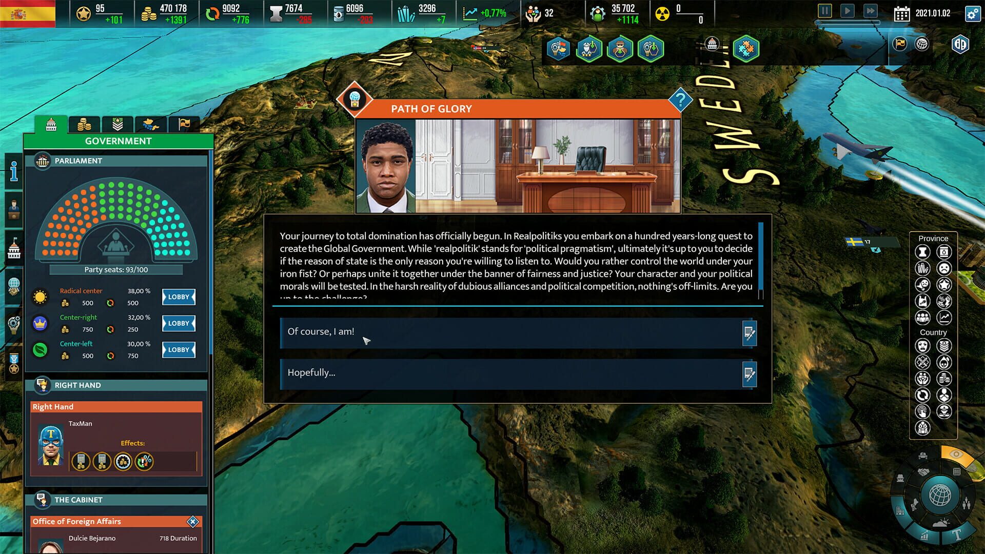 Realpolitiks II: Deluxe Edition - Screenshot
