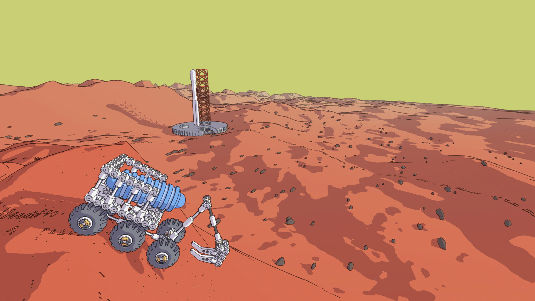 Mars First Logistics screenshot