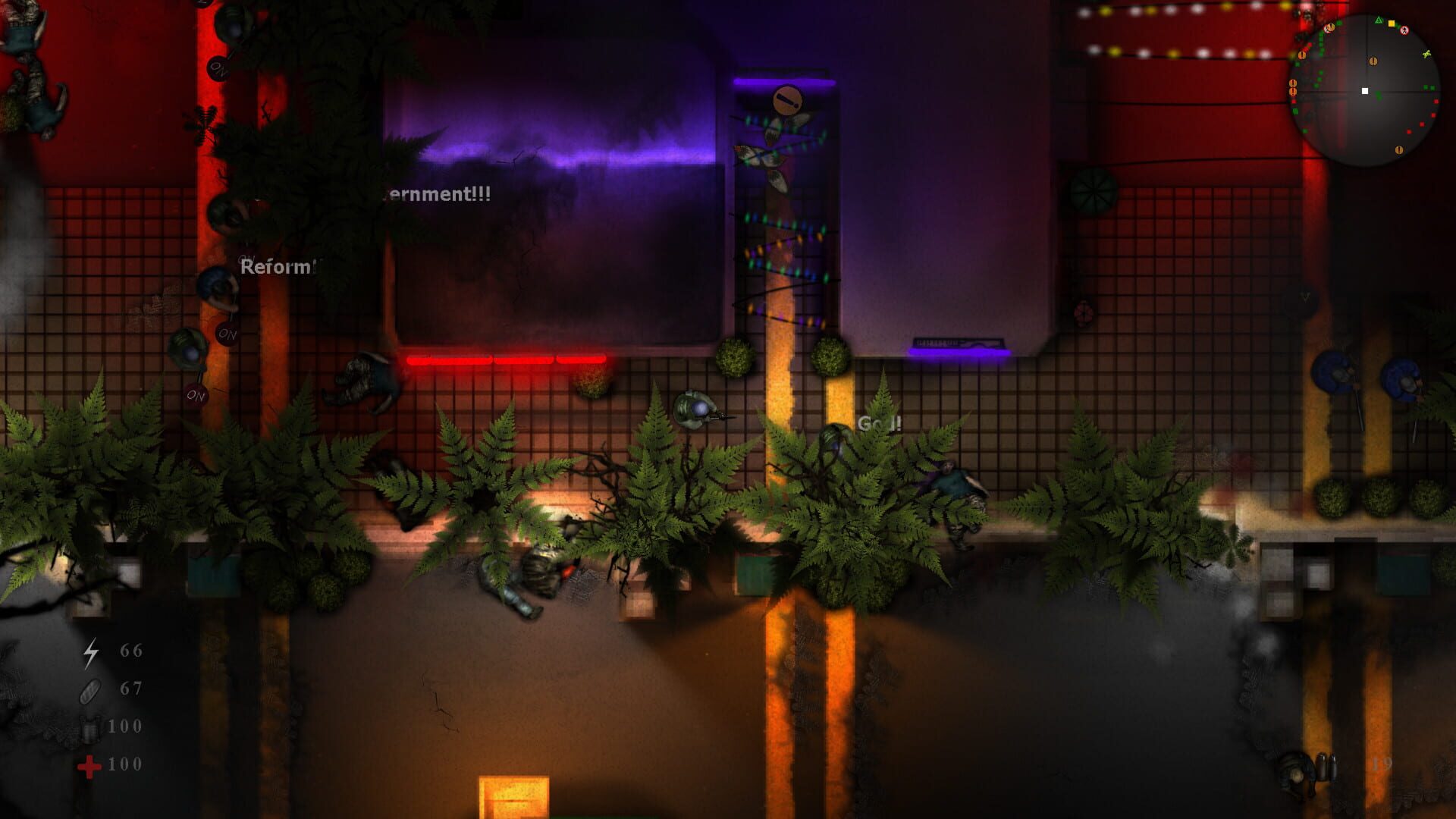 Infected zone - Screenshot