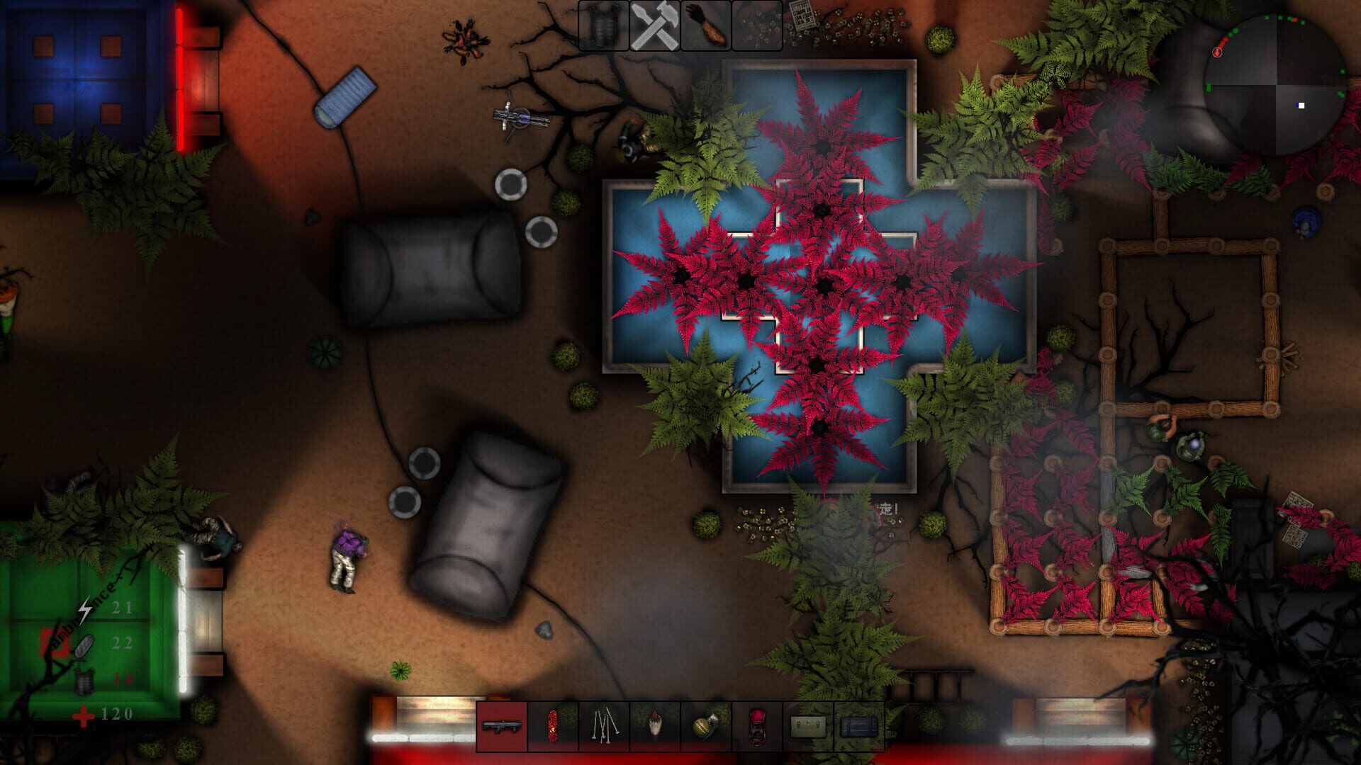 Infected zone - Screenshot