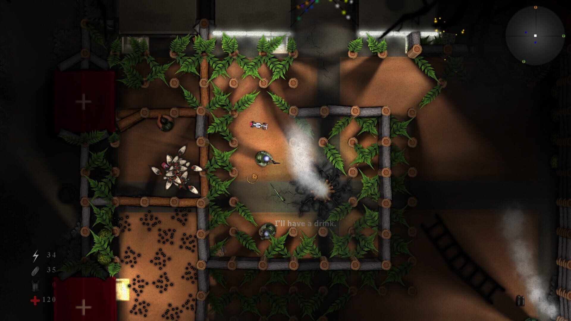 Infected zone - Screenshot