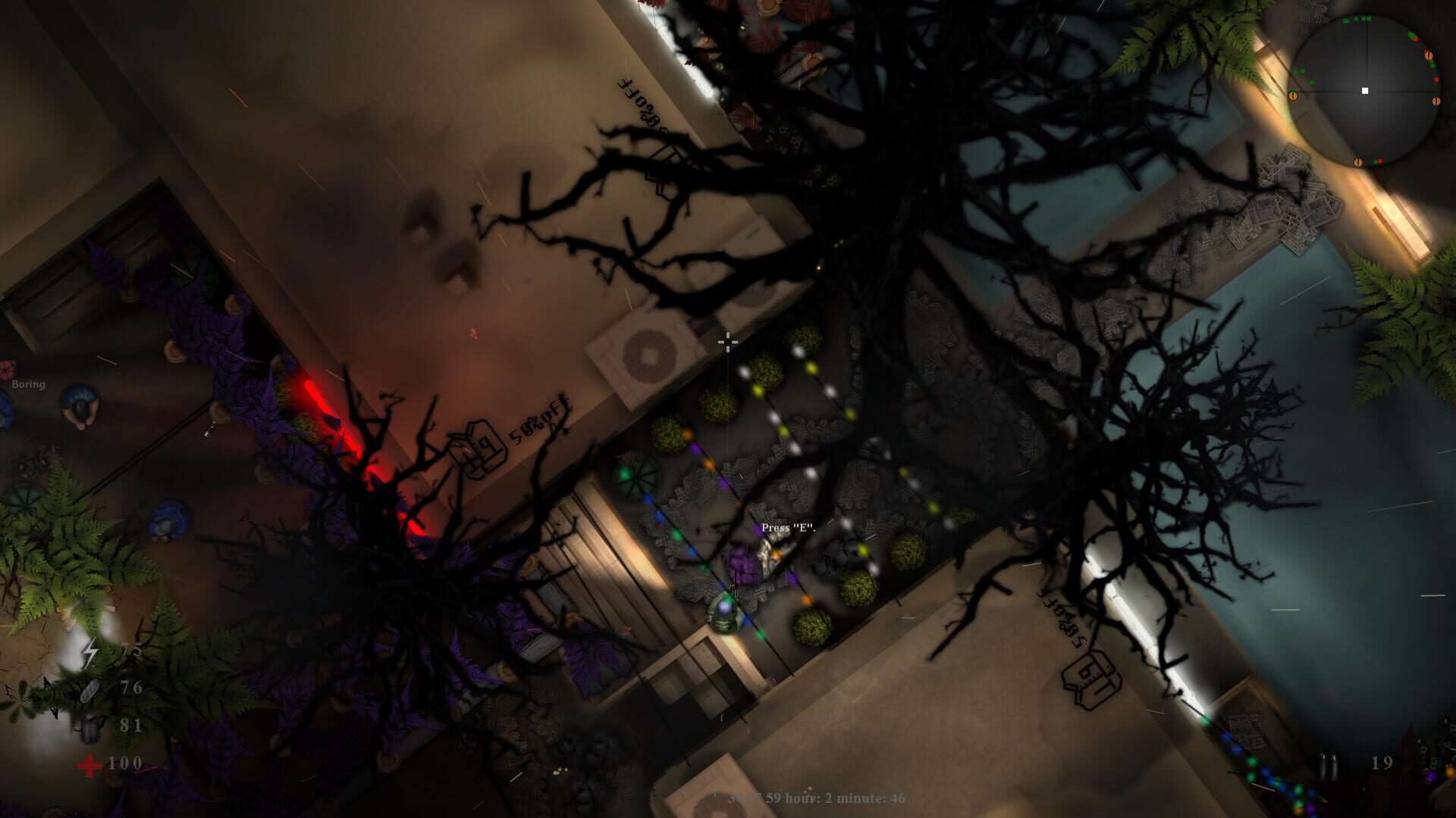 Infected zone - Screenshot