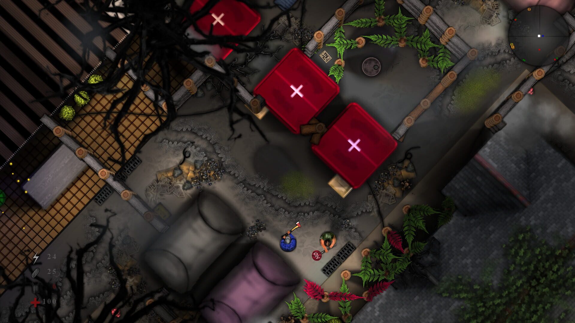 Infected zone - Screenshot