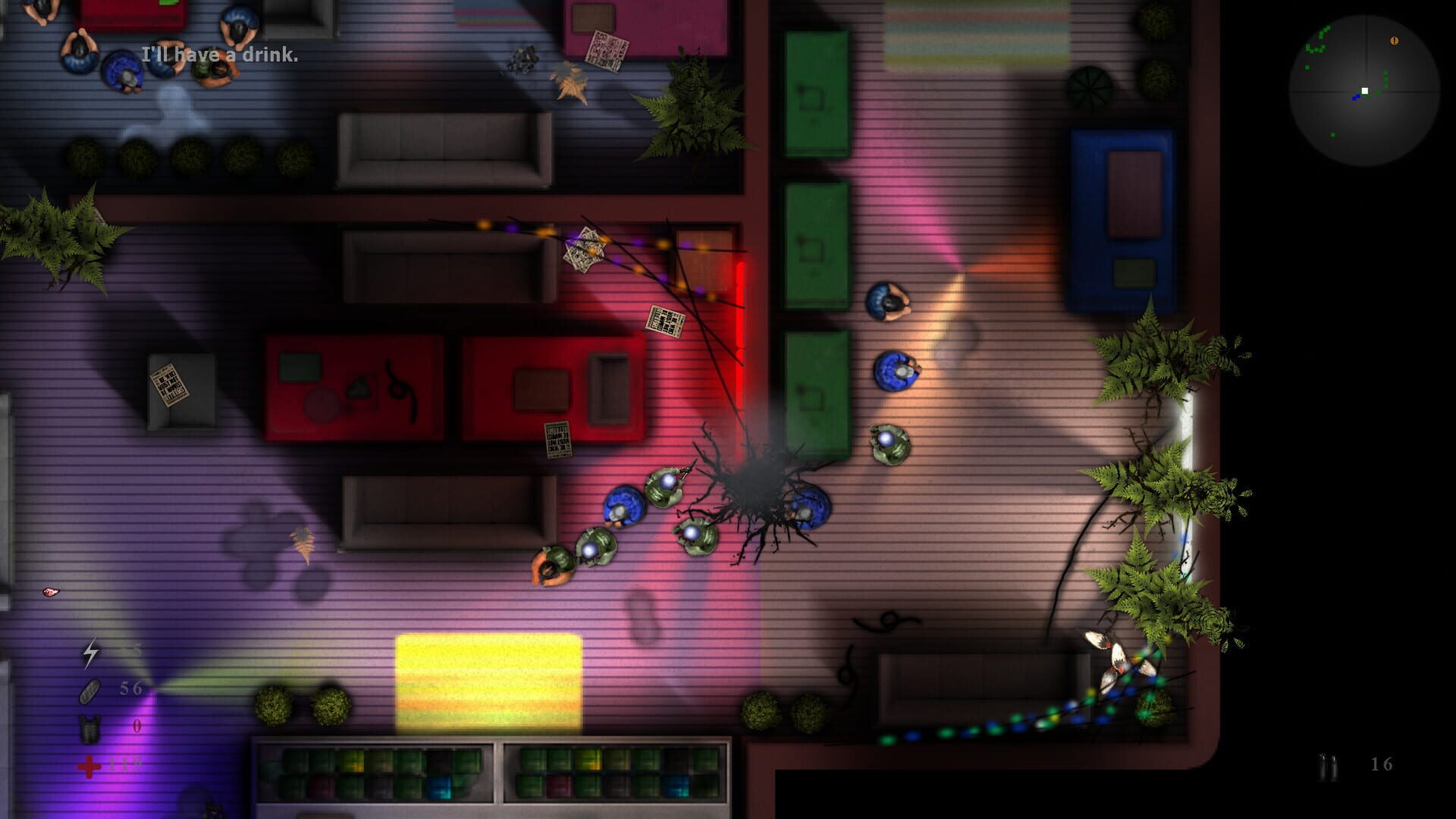 Infected zone - Screenshot