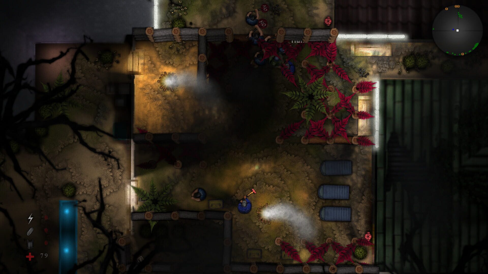 Infected zone - Screenshot