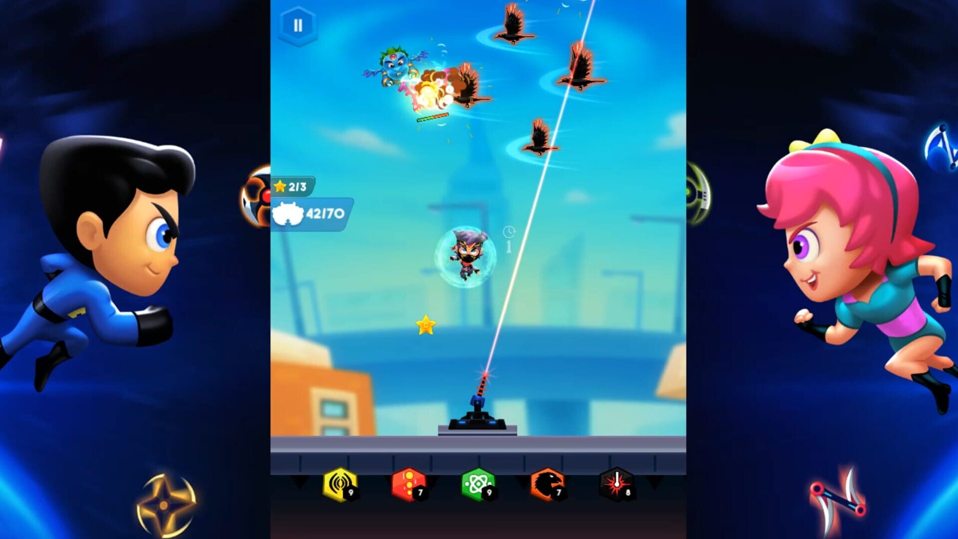 Dragon Blast: Crazy Action Super Hero Game - Screenshot