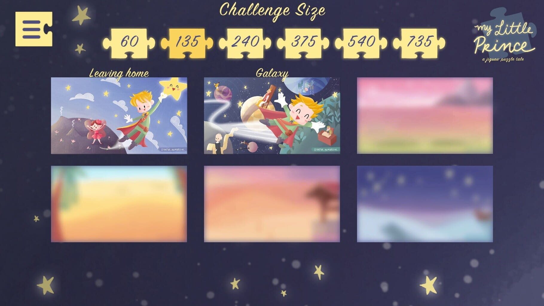 My Little Prince: A Jigsaw Puzzle Tale screenshot