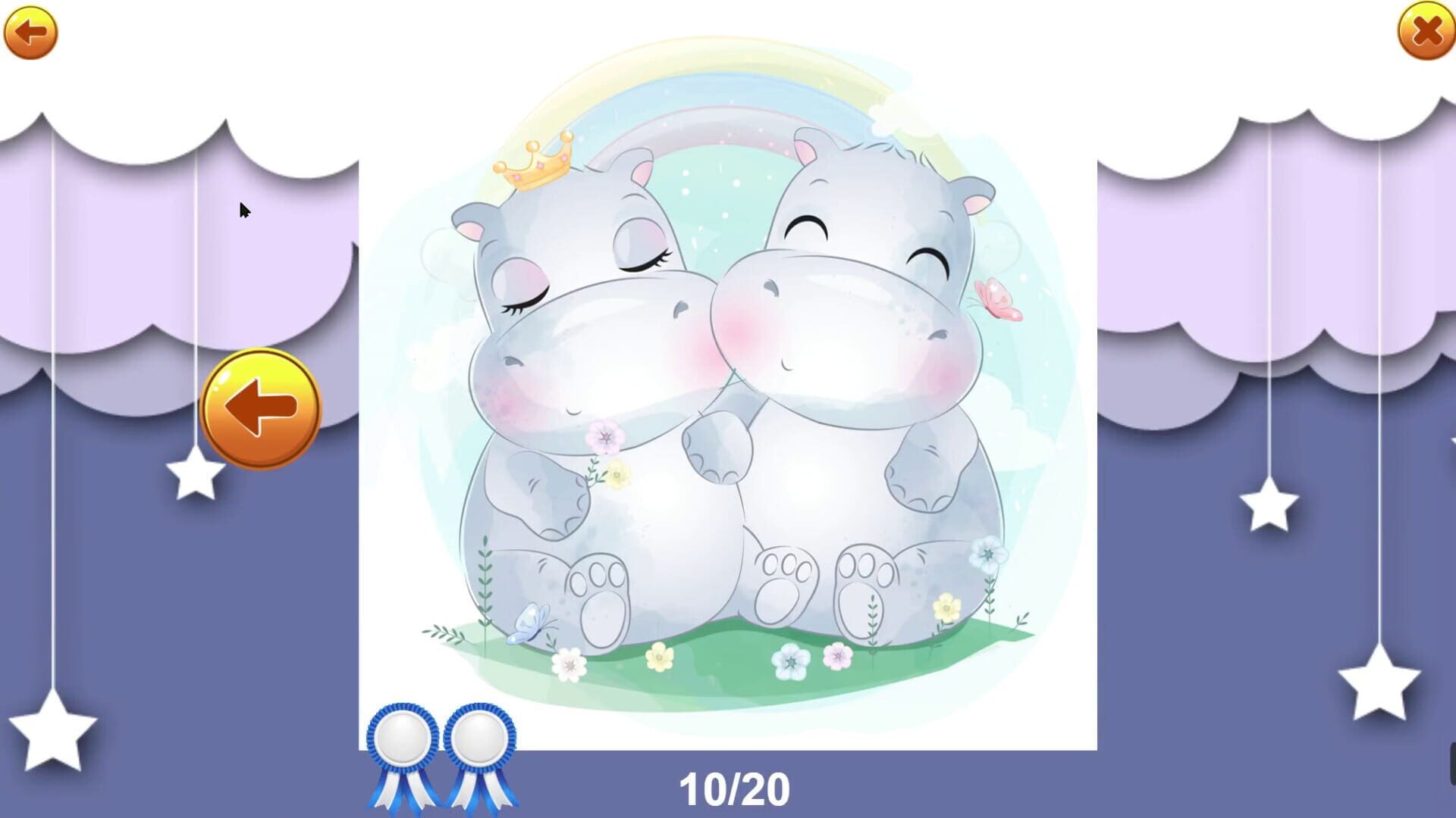 Cute animal jigsaw puzzle - Screenshot