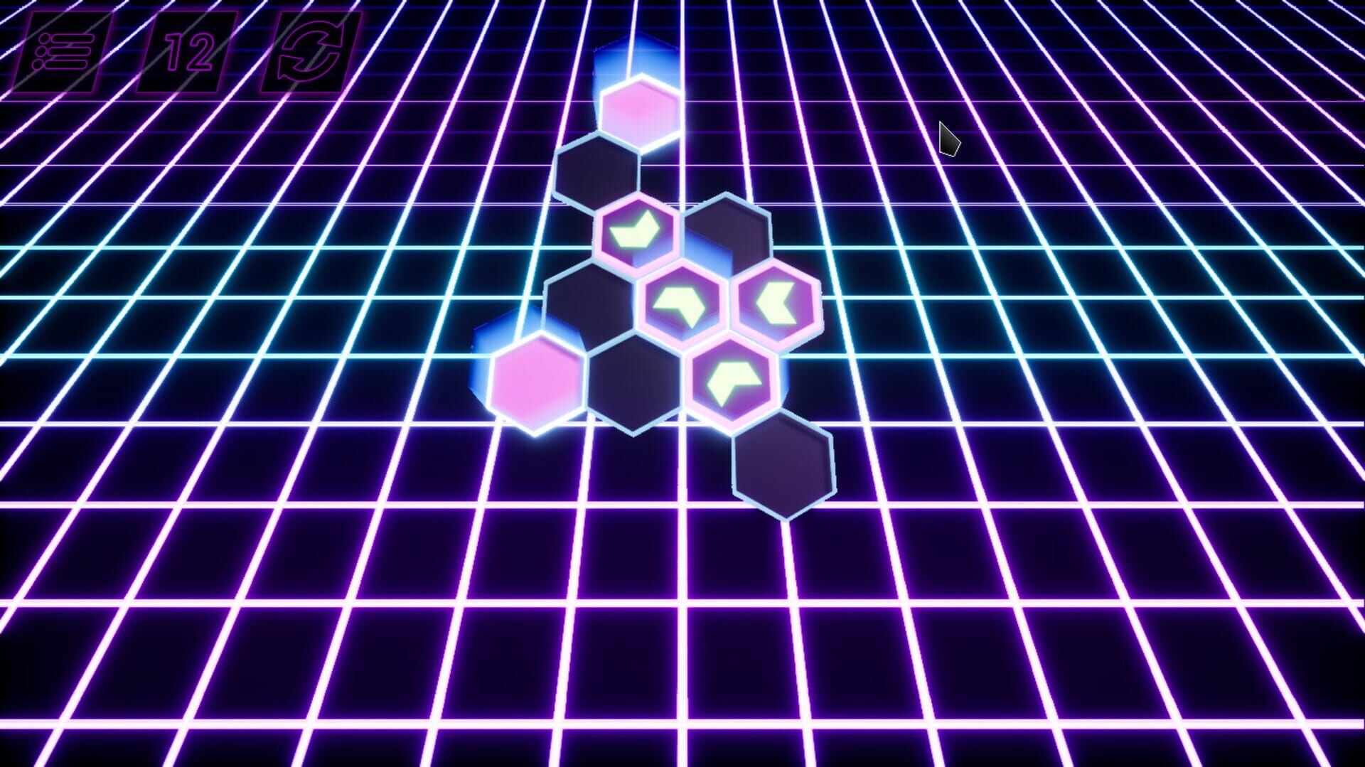 Retrowave Hexon - Screenshot