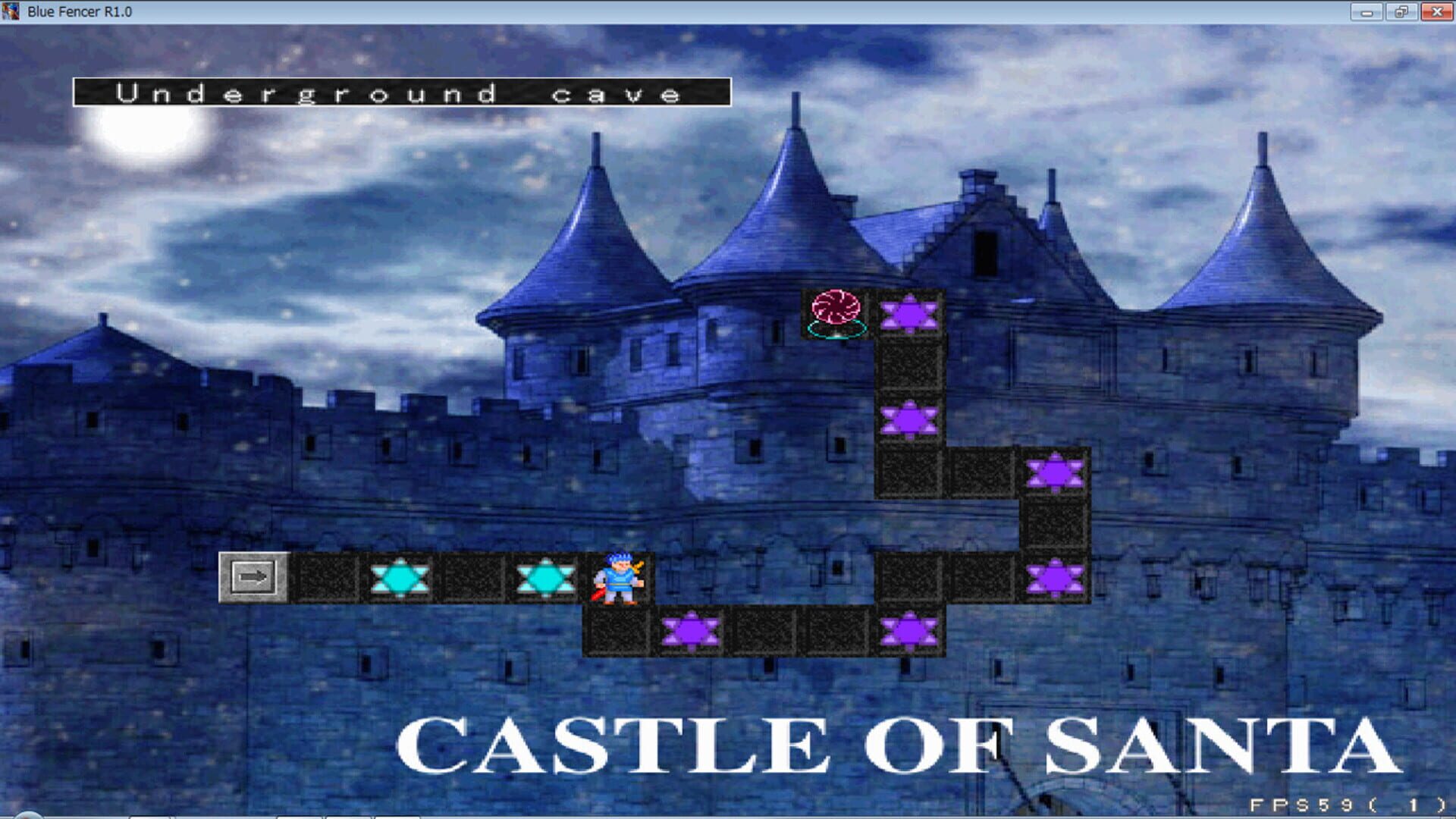 Blue fencer Resurrection - Screenshot