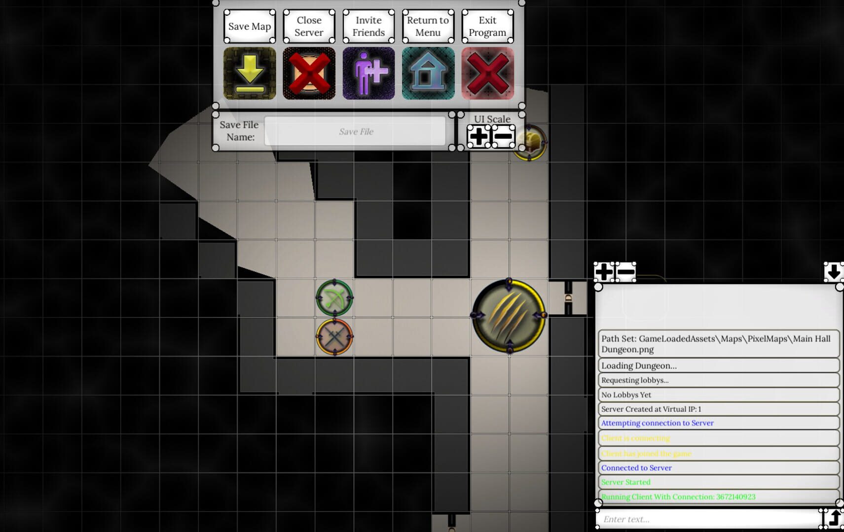 Dungeon Display - Screenshot
