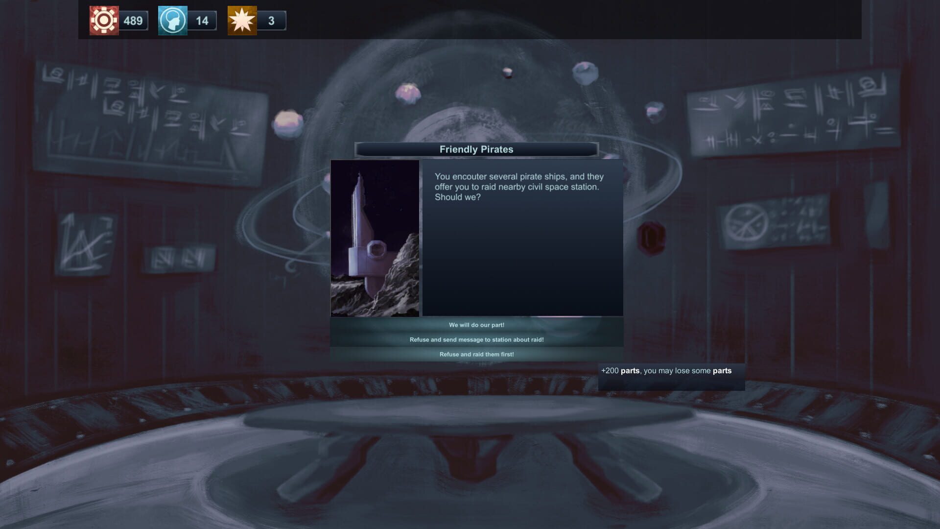 Cruel Galaxy: Discordia - Screenshot