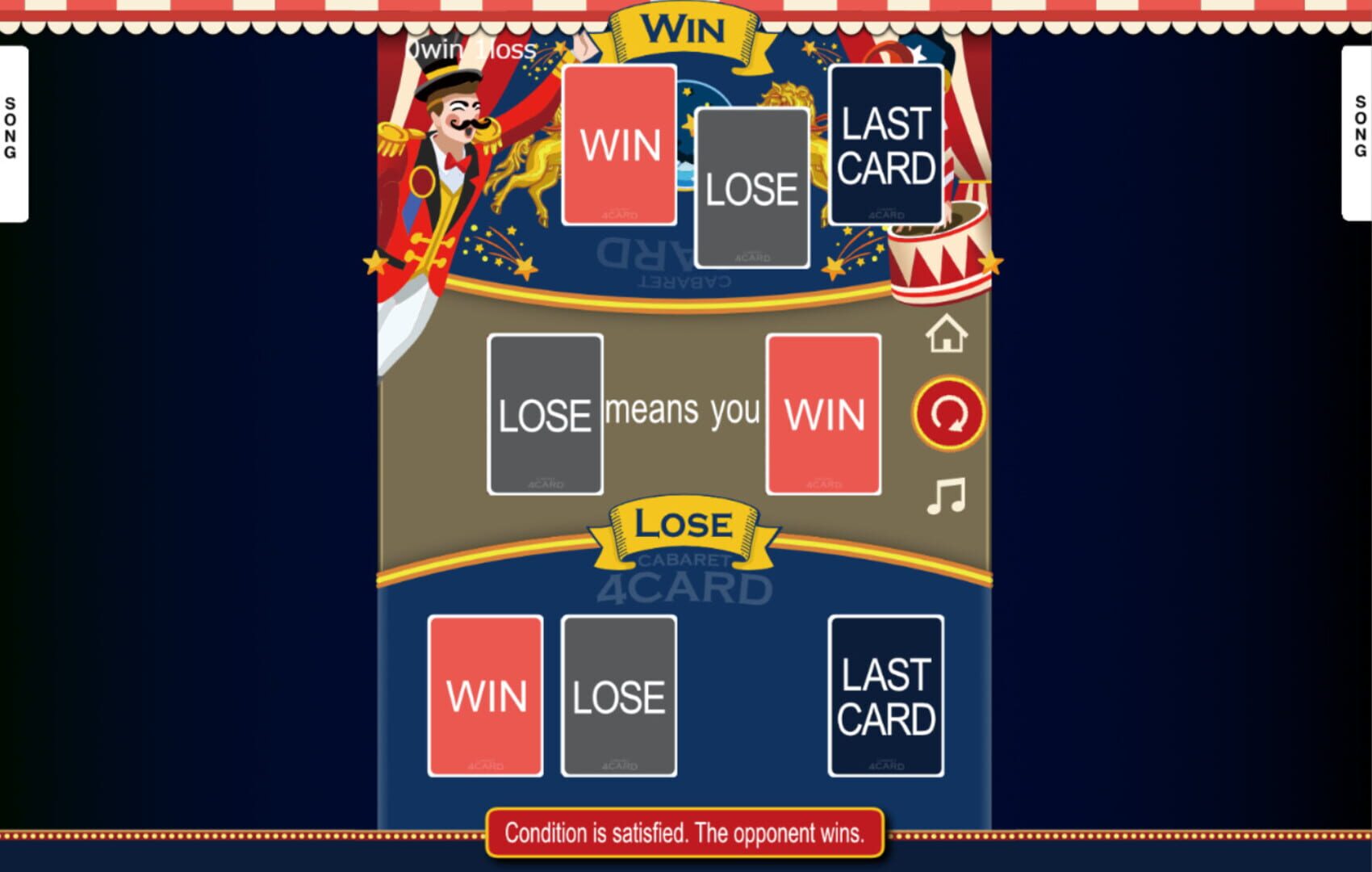 Cabaret 4 Card - Screenshot