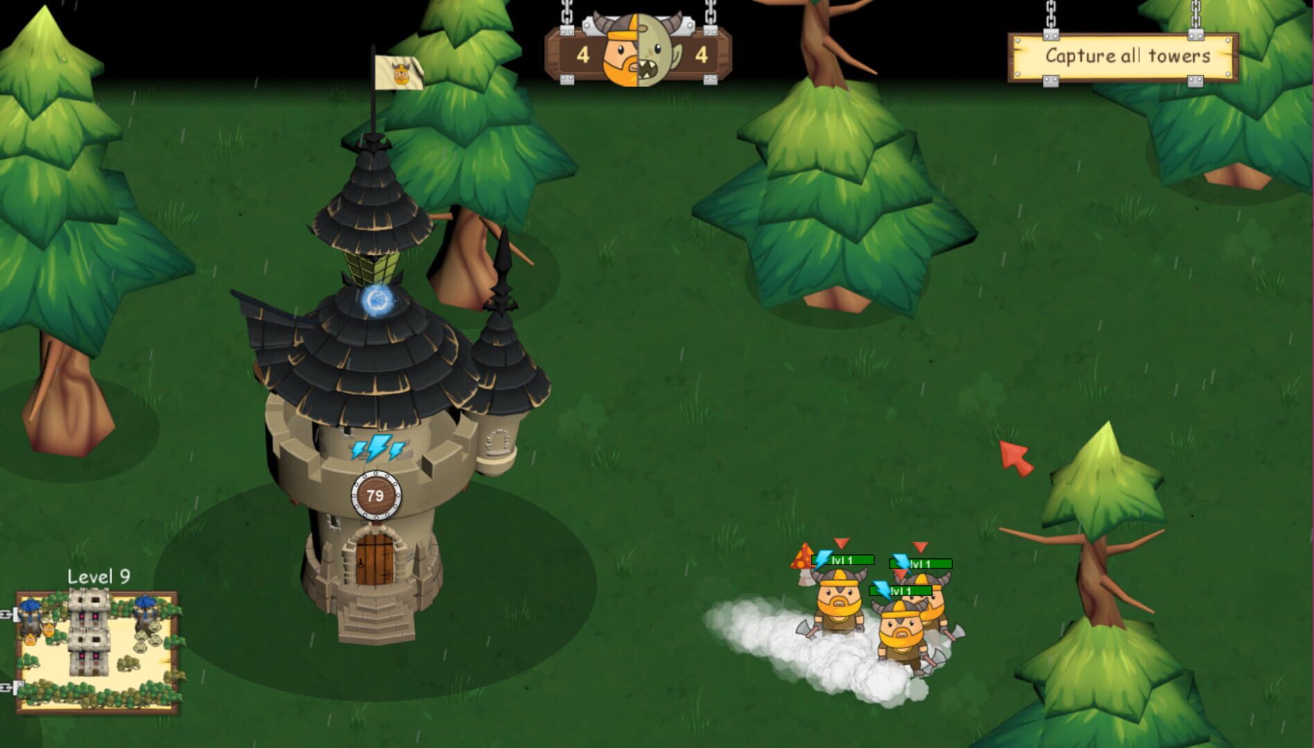 Strong towers - Screenshot