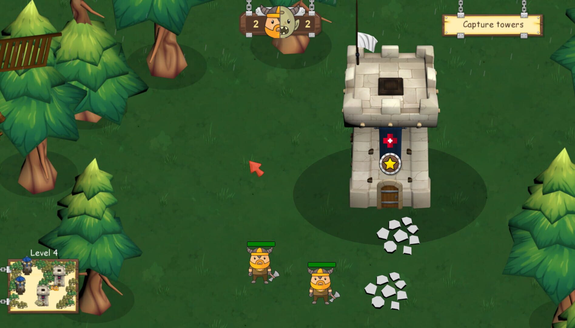 Strong towers - Screenshot