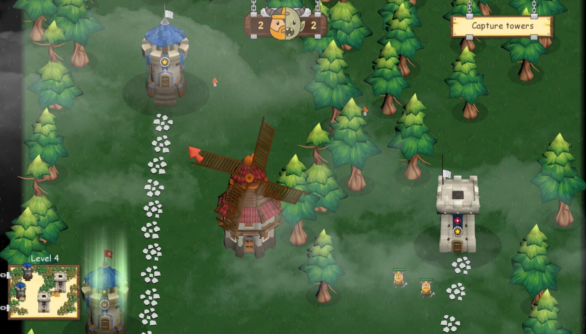 Strong towers - Screenshot