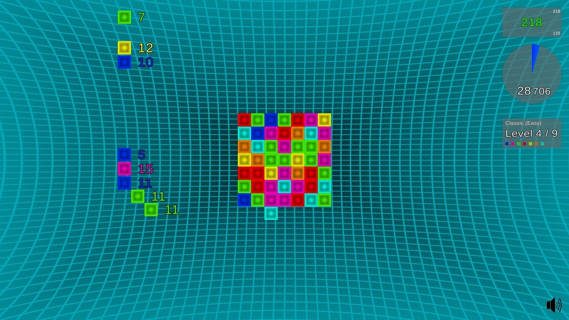 Square Game - Screenshot