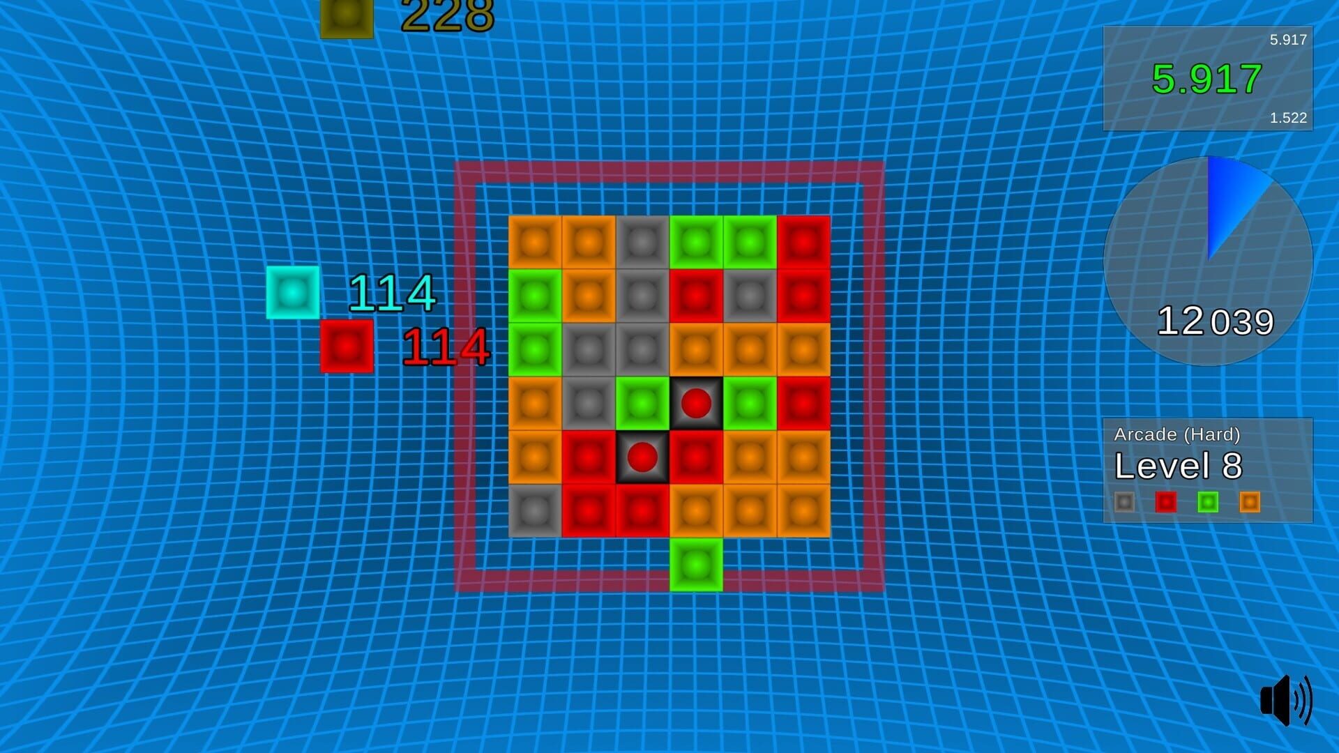 Square Game - Screenshot