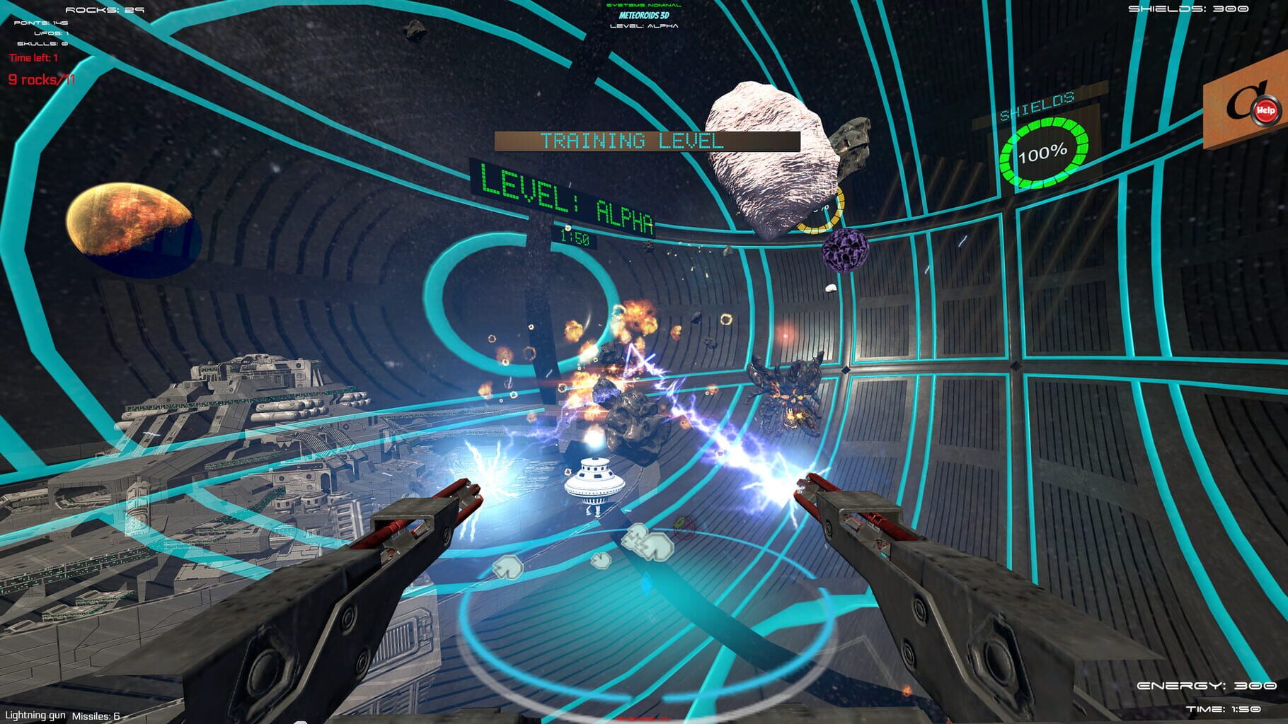 Meteoroids 3D screenshot