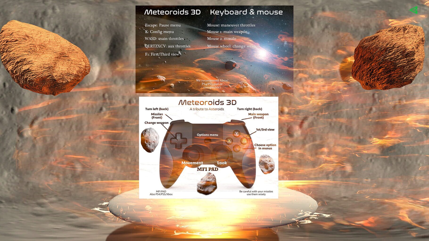 Meteoroids 3D screenshot