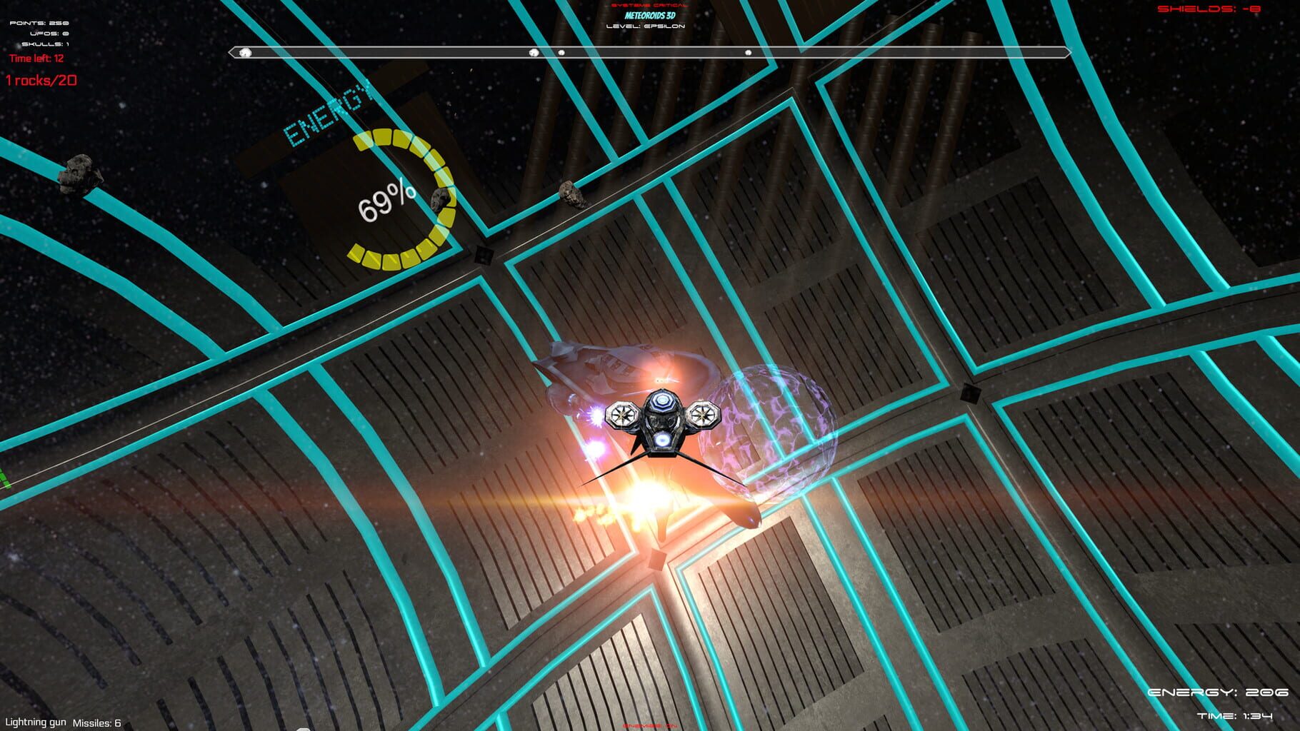 Meteoroids 3D screenshot