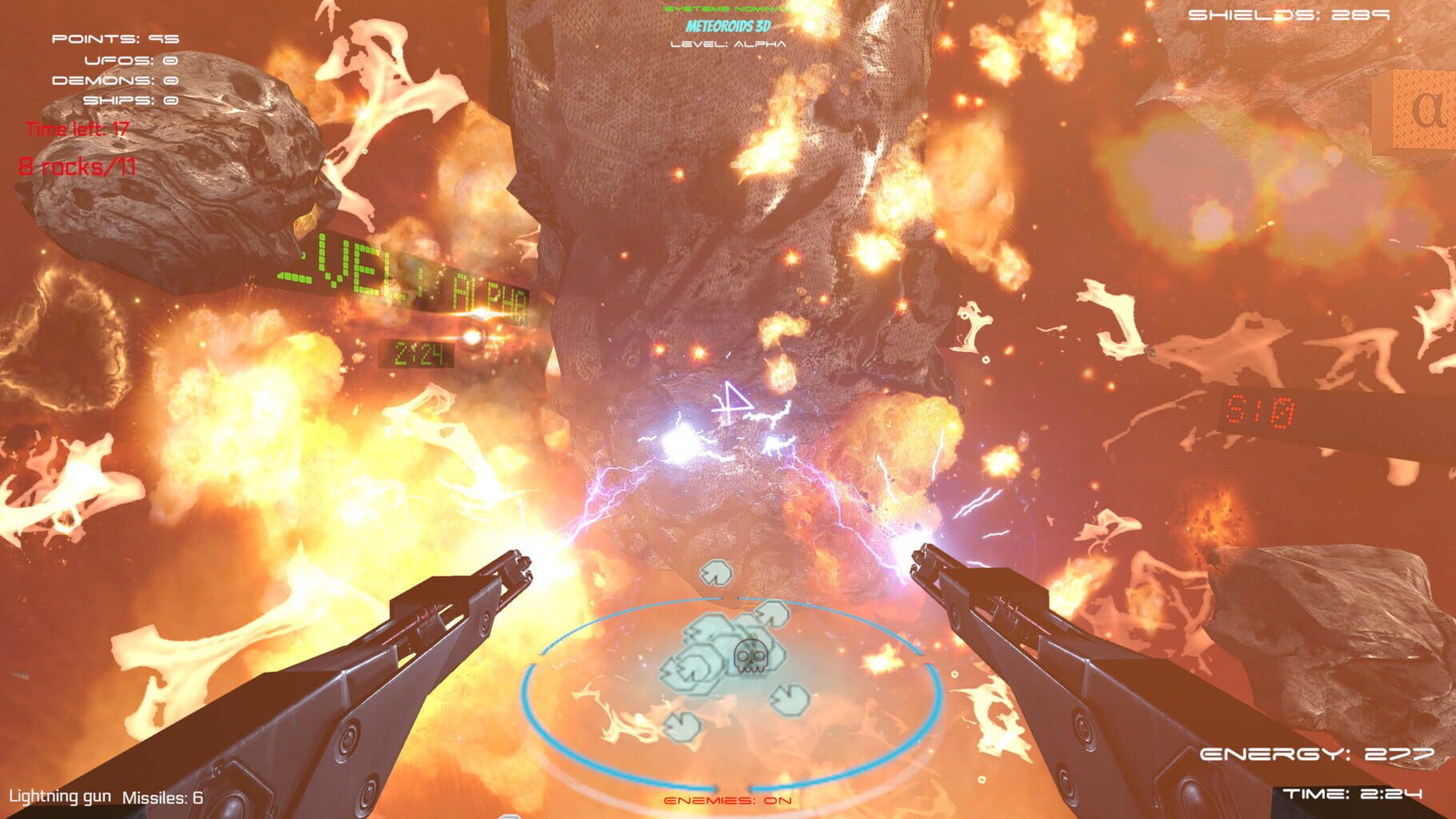 Meteoroids 3D screenshot