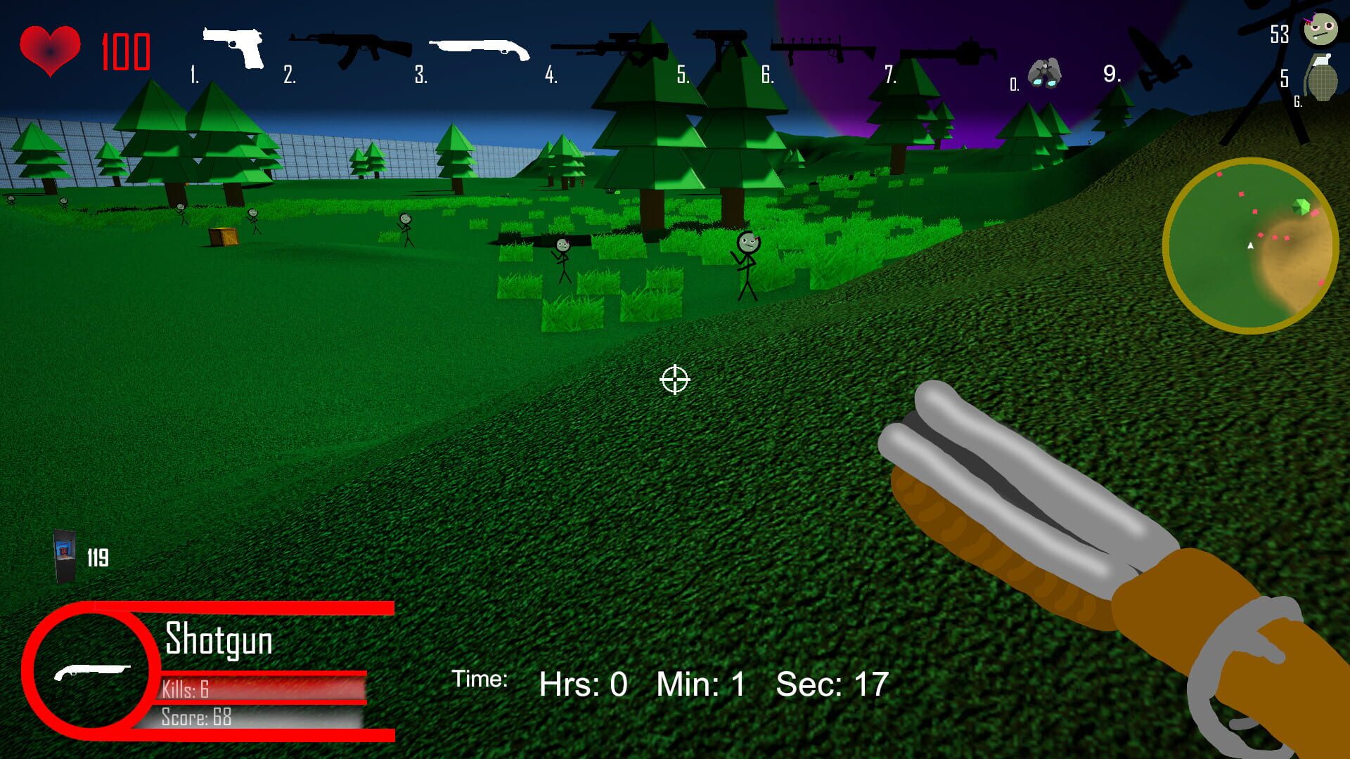 Paper Shooter! - Screenshot