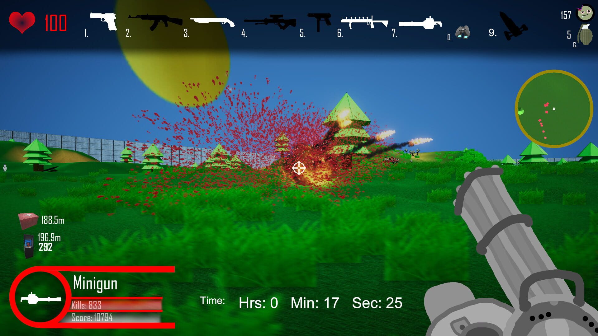 Paper Shooter! - Screenshot