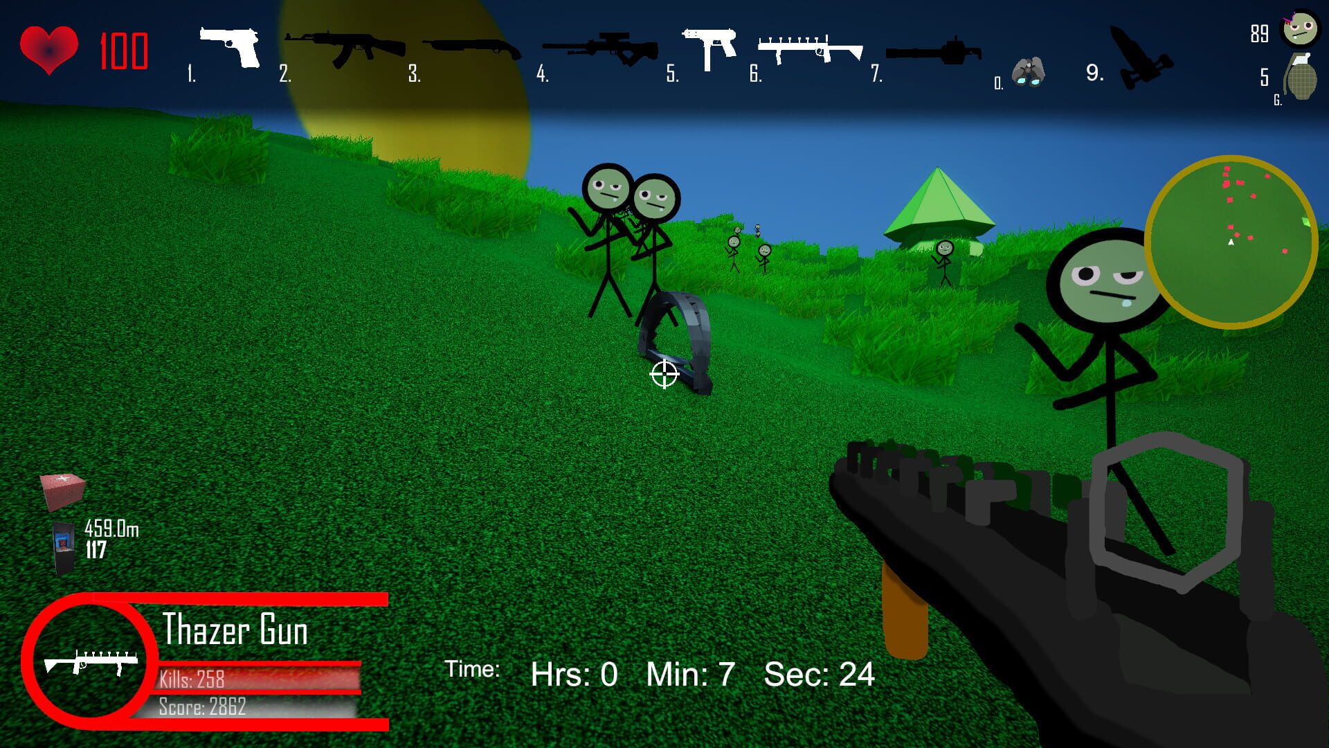 Paper Shooter! - Screenshot