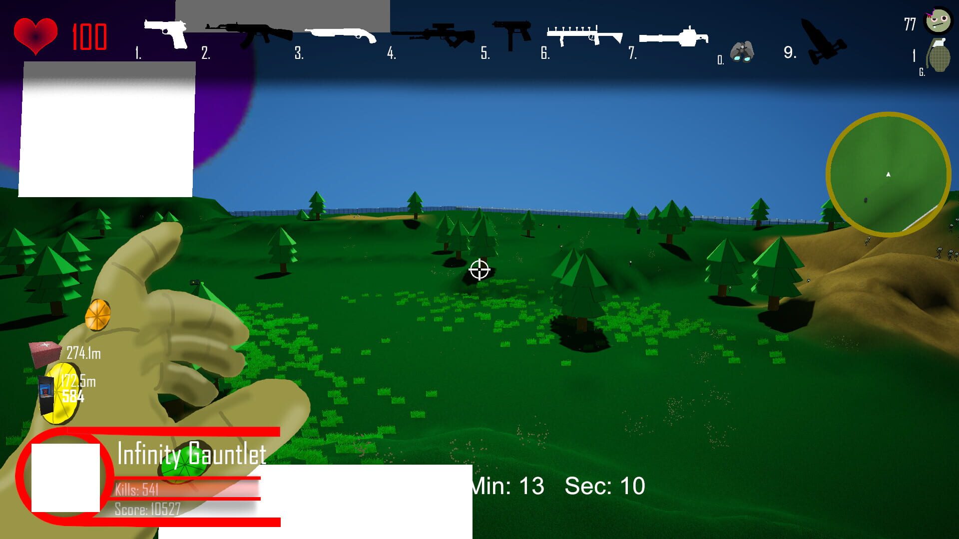 Paper Shooter! - Screenshot
