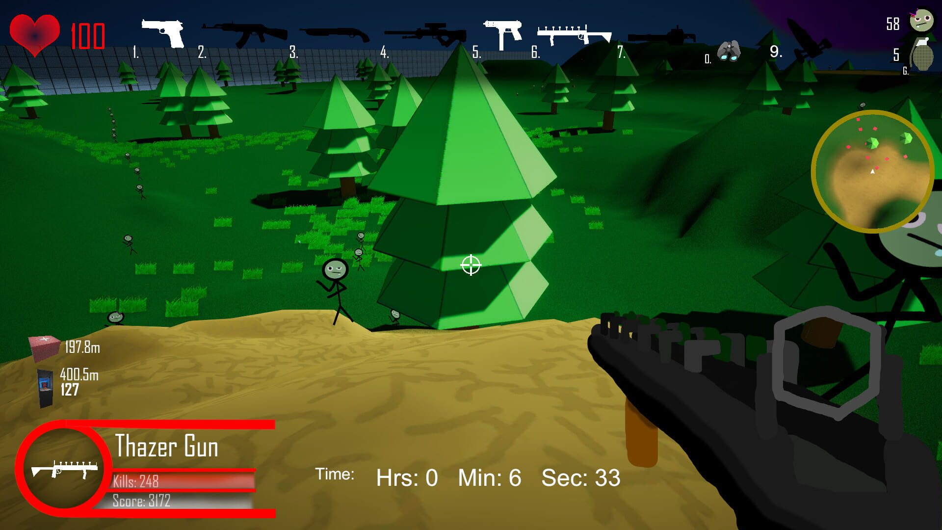 Paper Shooter! - Screenshot