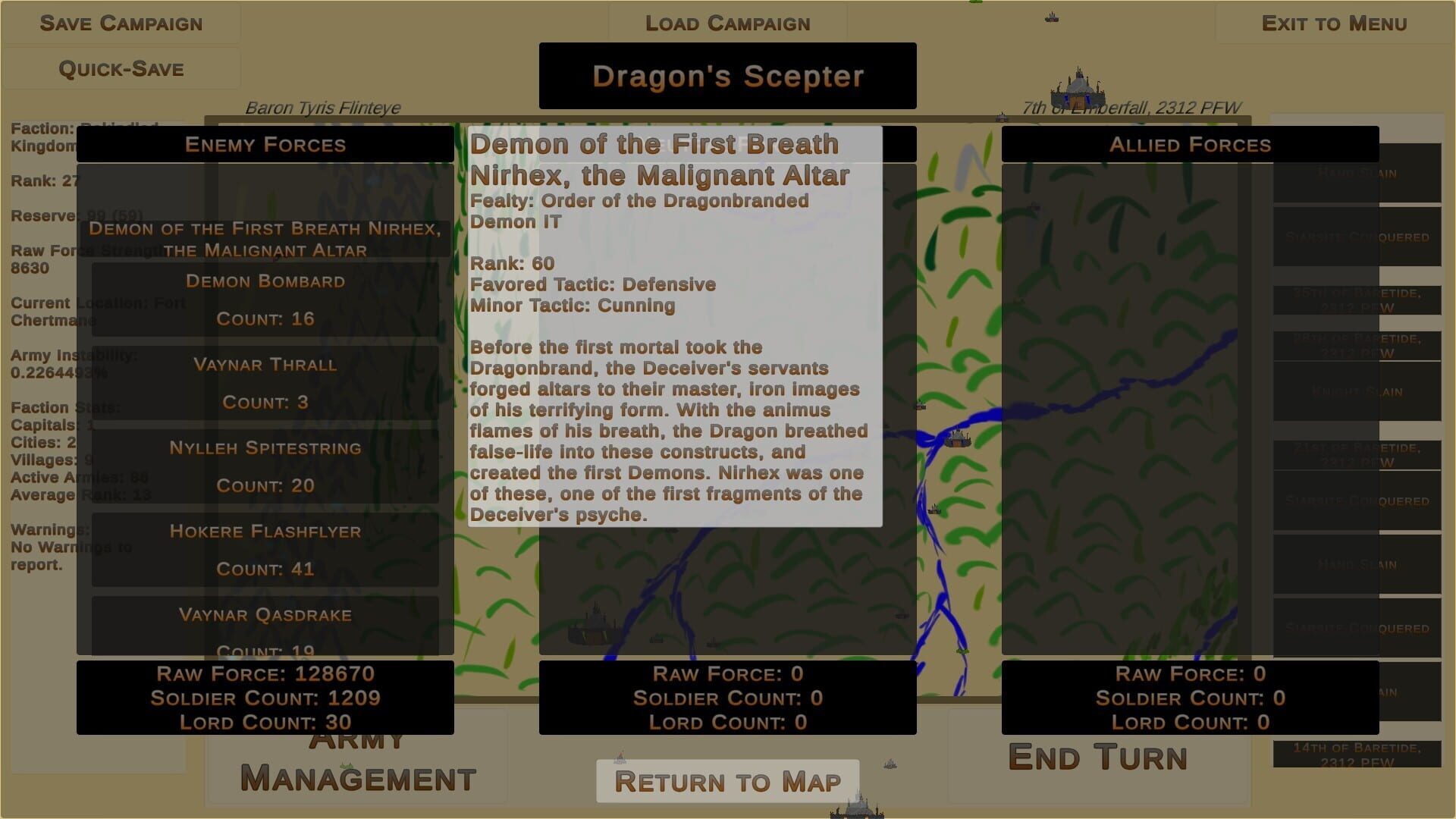 Lords of the Darkreign - Screenshot