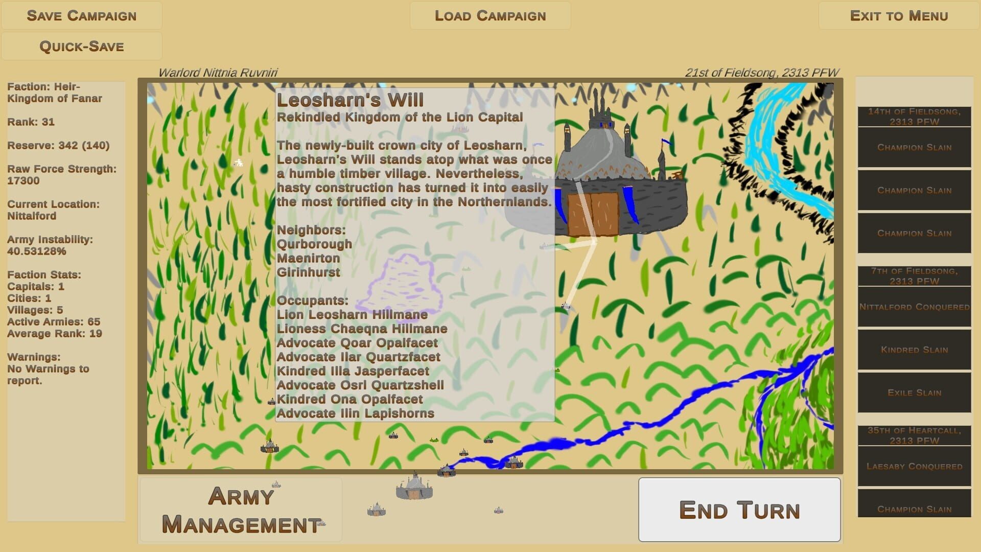 Lords of the Darkreign - Screenshot