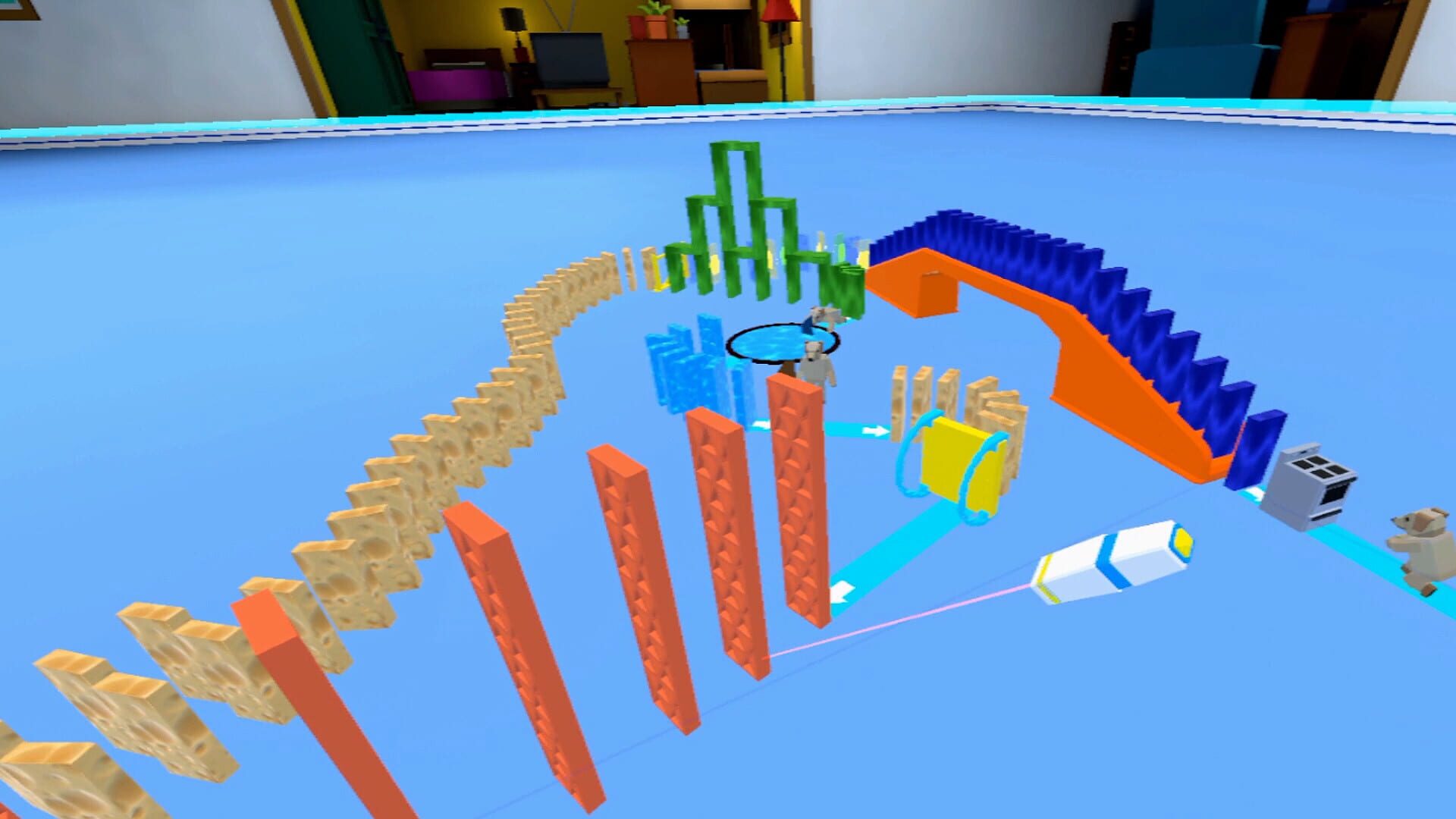 Bulk Dominoes VR: Kinetic Rush - Screenshot