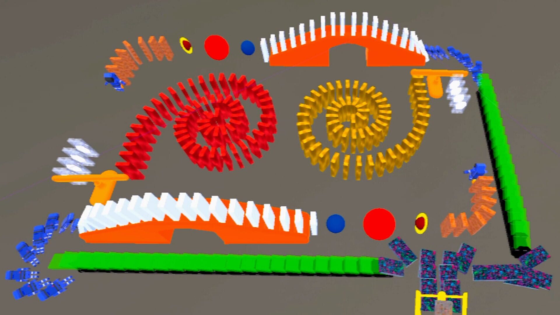 Bulk Dominoes VR: Kinetic Rush - Screenshot