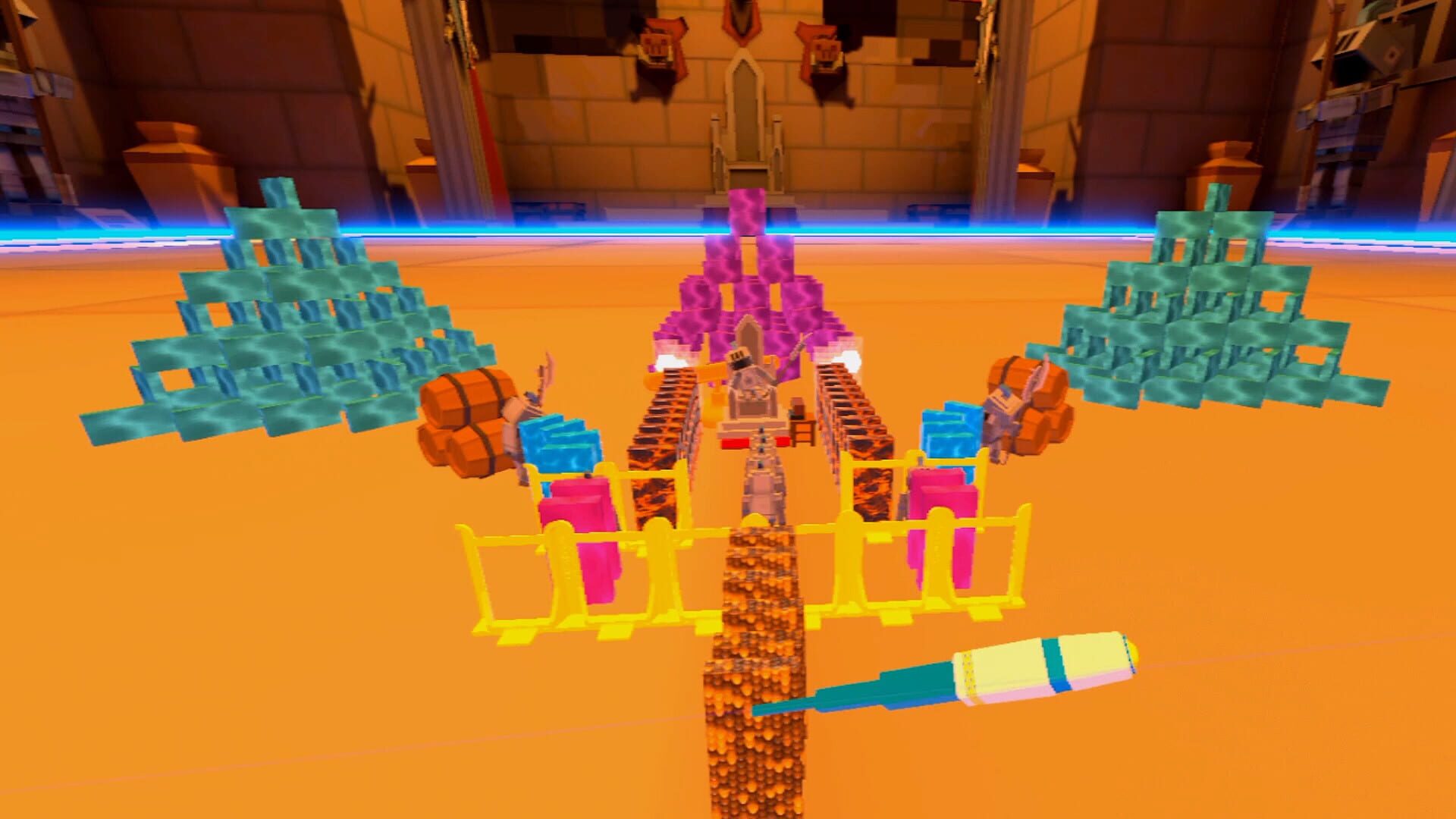 Bulk Dominoes VR: Kinetic Rush - Screenshot