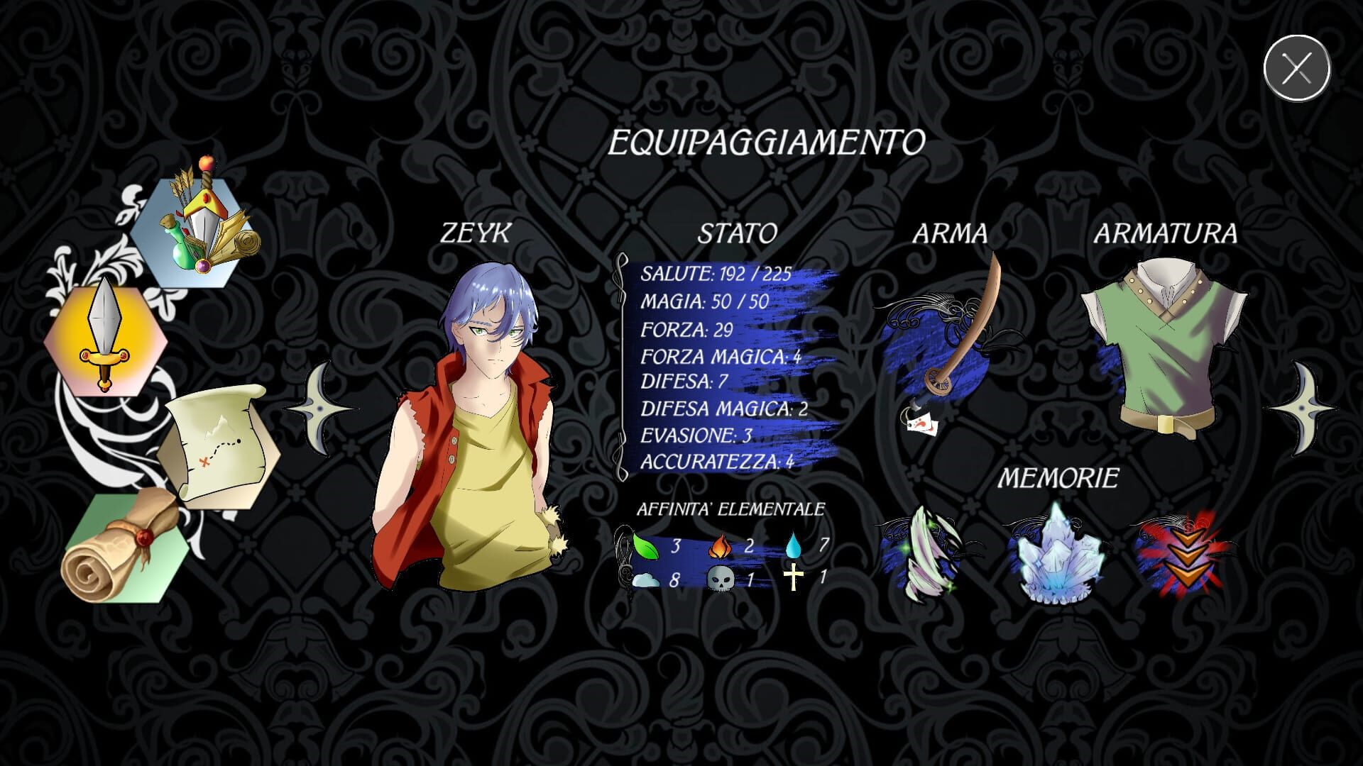 Oscuria: The World of Nightmares - Screenshot