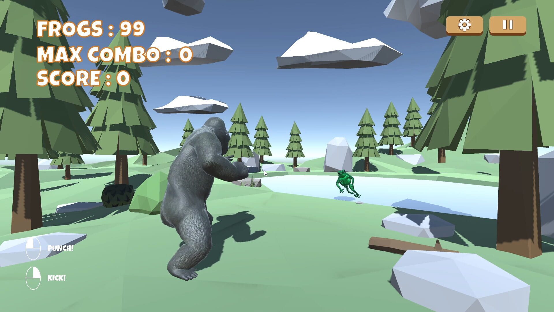 Captain Frogger - Screenshot