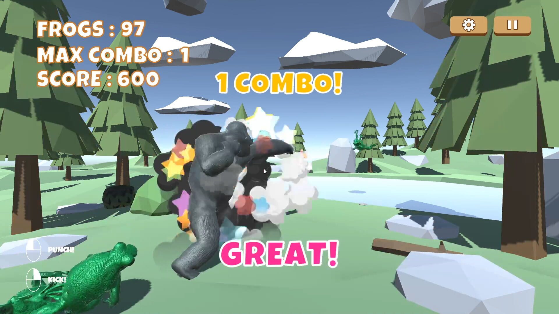 Captain Frogger - Screenshot