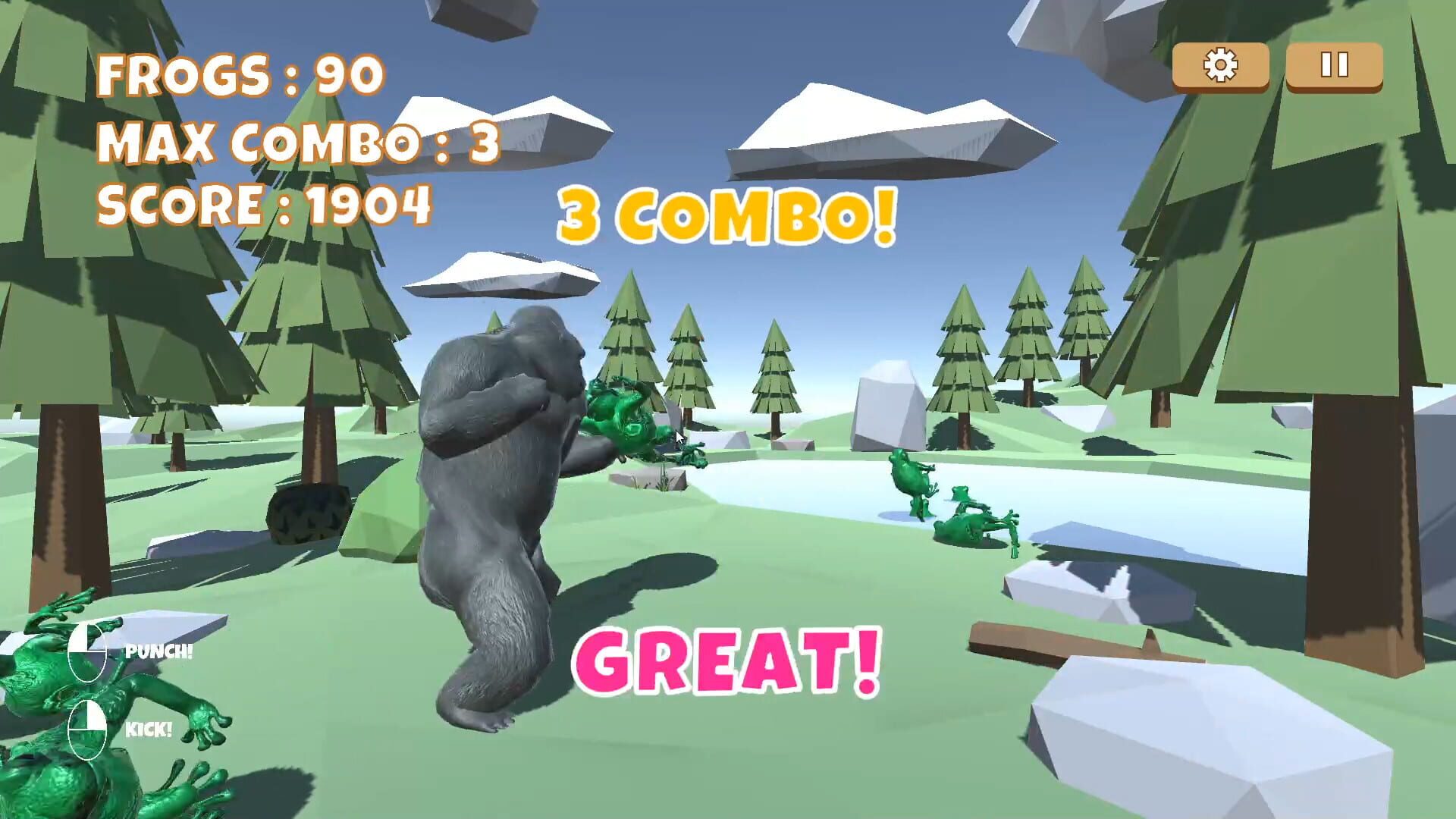 Captain Frogger - Screenshot