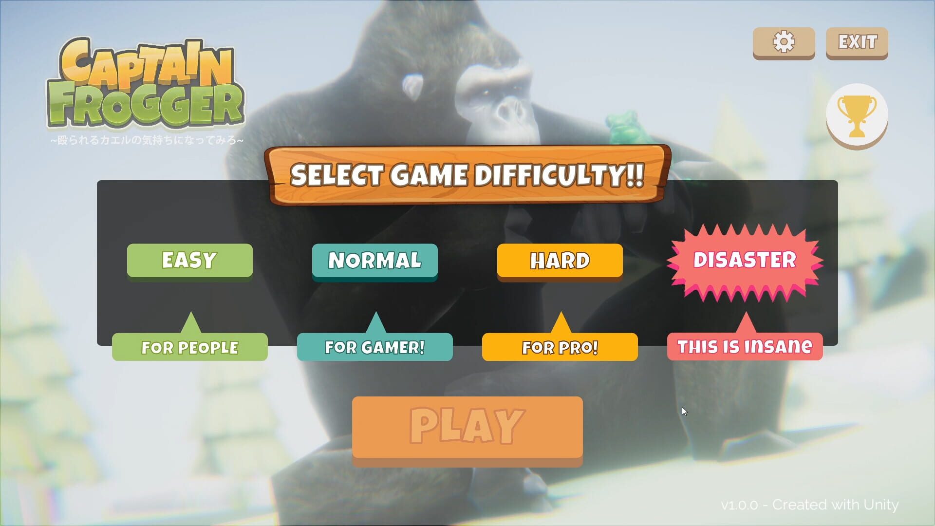 Captain Frogger - Screenshot