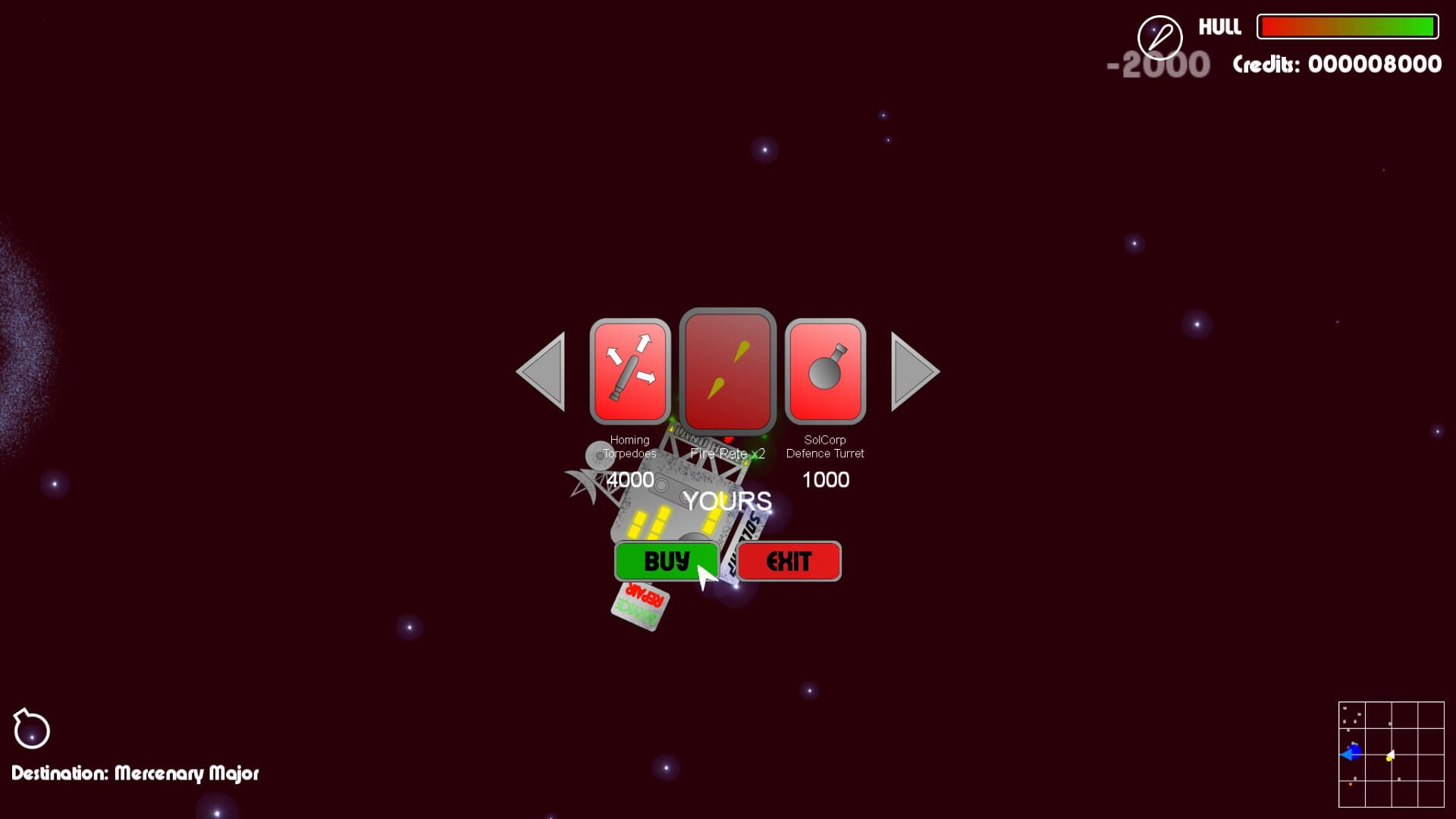 Super CosmoJet - Screenshot