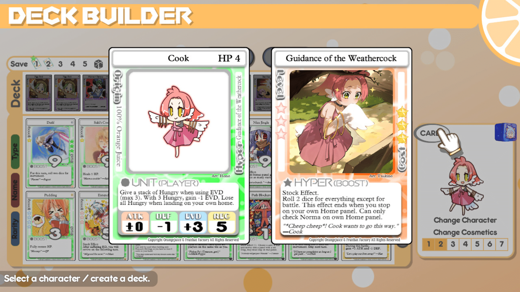 100% Orange Juice: Halena & Cook Character Pack screenshot