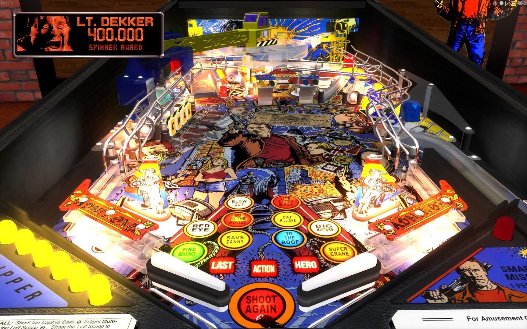 Captura de pantalla - Stern Pinball Arcade: Last Action Hero