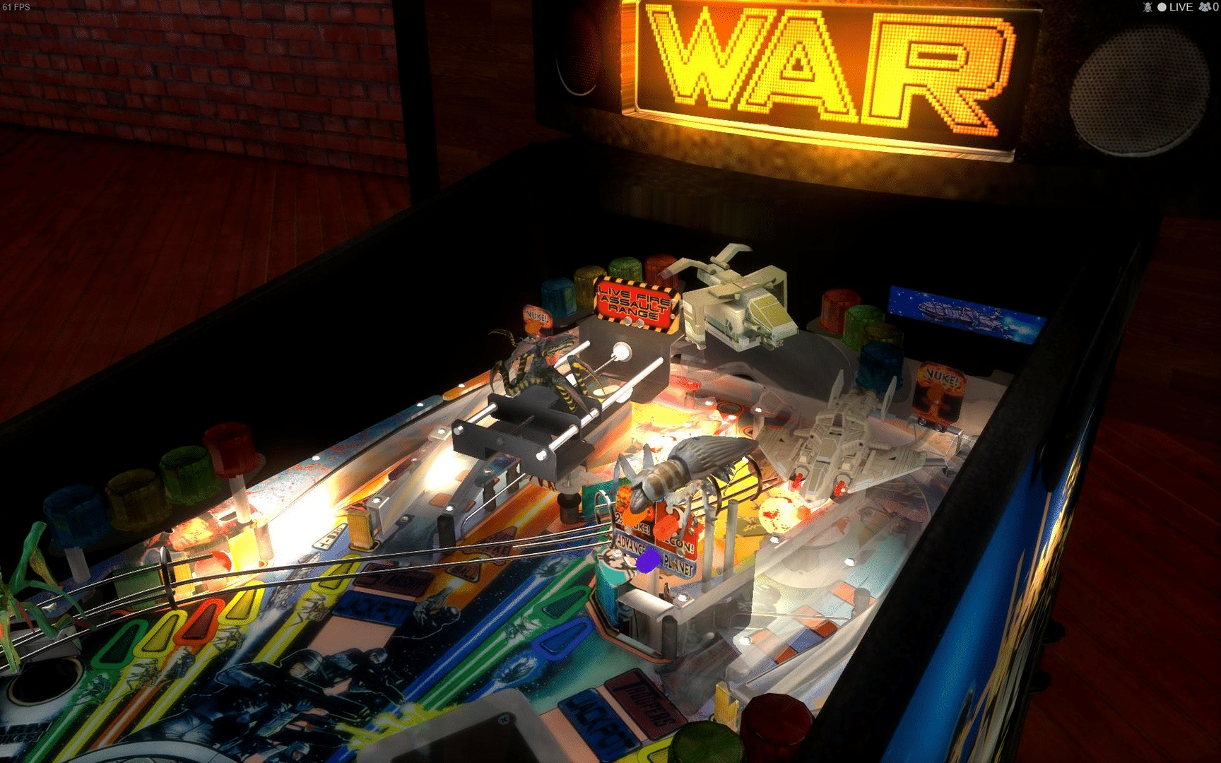 Stern Pinball Arcade: Starship Troopers screenshot