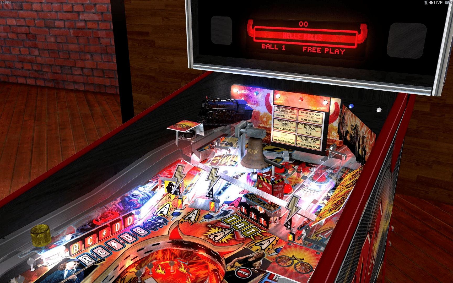 Stern Pinball Arcade: AC/DC screenshot