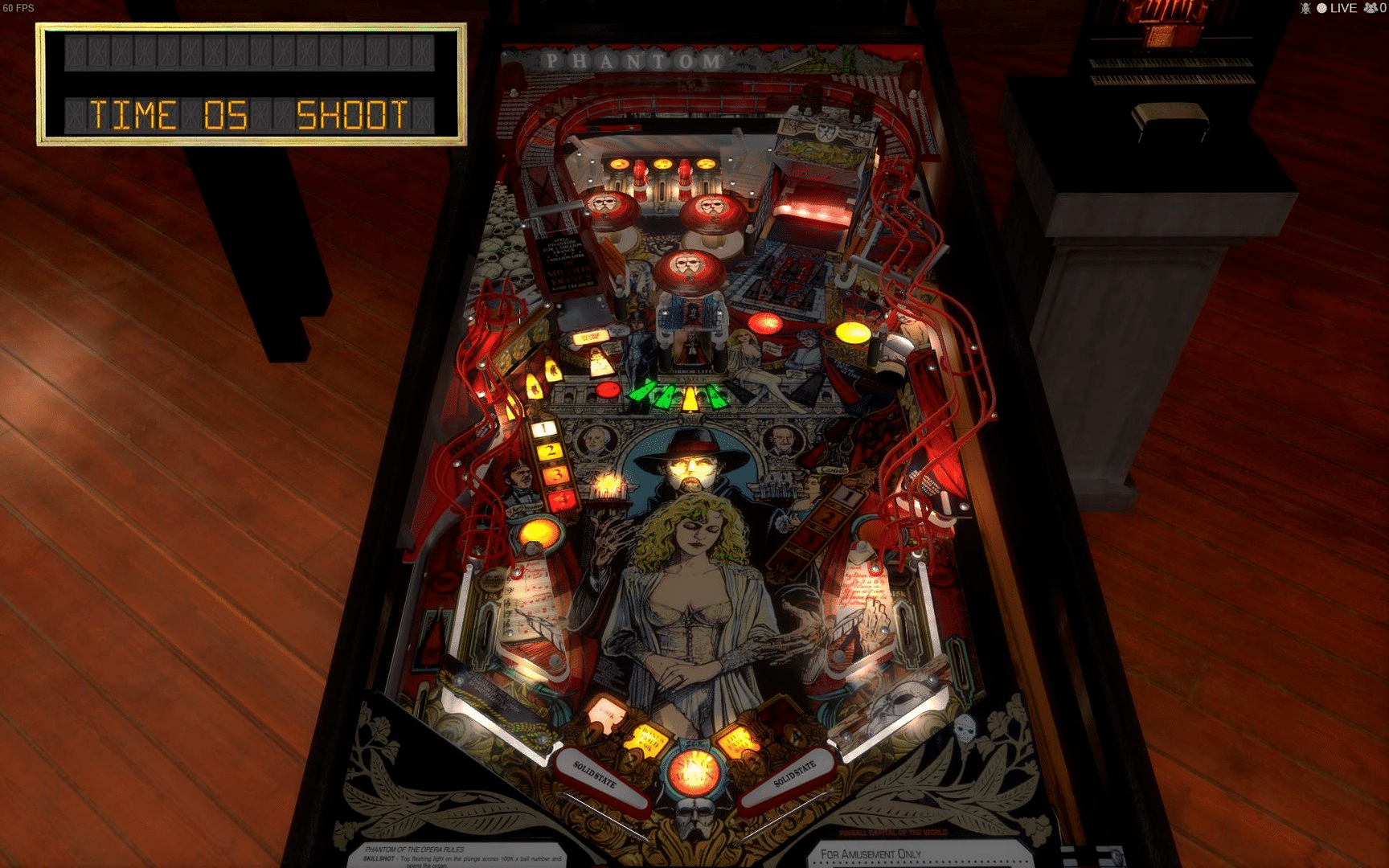 Stern Pinball Arcade: Phantom of the Opera screenshot