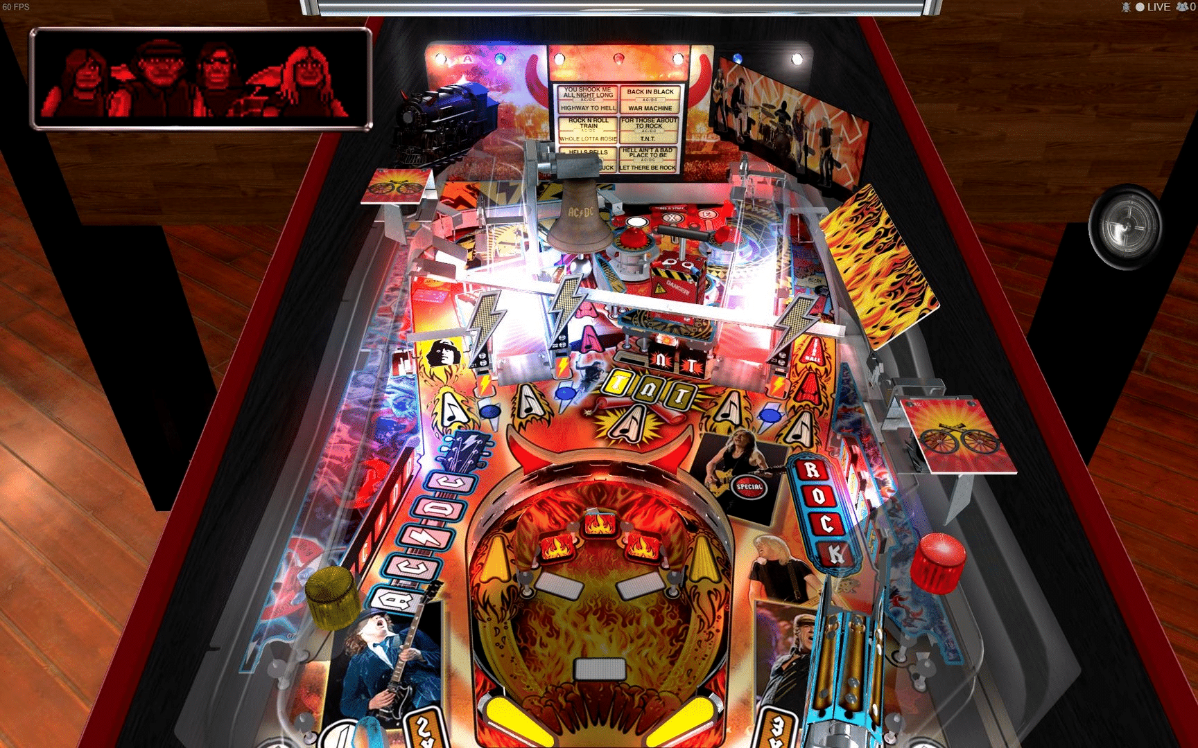 Stern Pinball Arcade: AC/DC screenshot