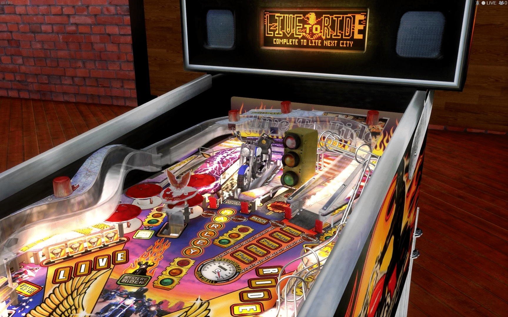 Stern Pinball Arcade: Harley Davidson screenshot