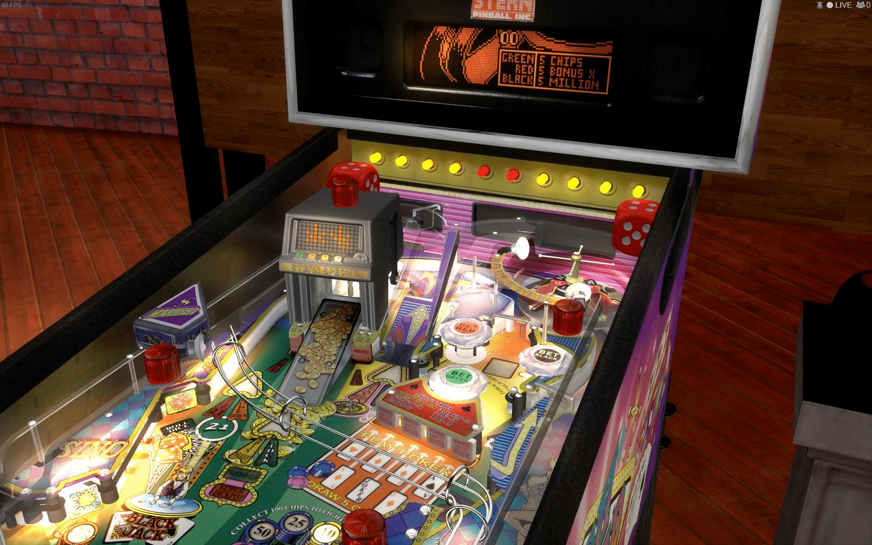 Stern Pinball Arcade: High Roller Casino screenshot